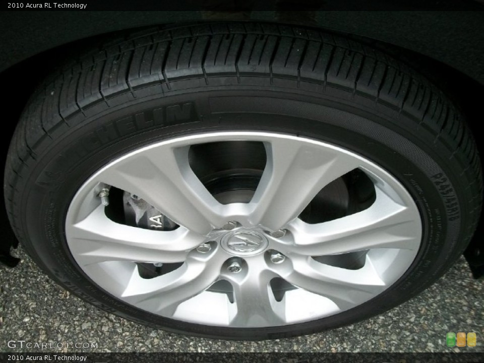 2010 Acura RL Technology Wheel and Tire Photo #50545063