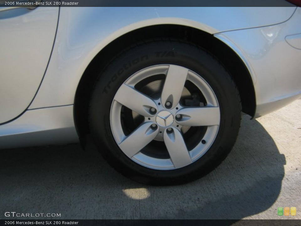 2006 Mercedes-Benz SLK 280 Roadster Wheel and Tire Photo #50547472