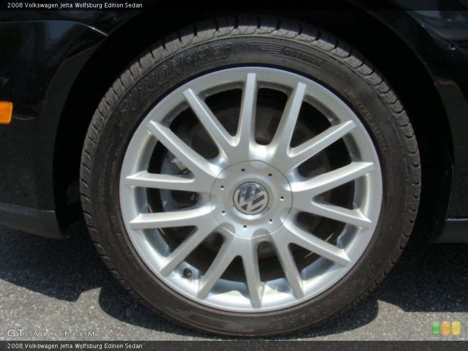 2008 Volkswagen Jetta Wolfsburg Edition Sedan Wheel and Tire Photo #50551000