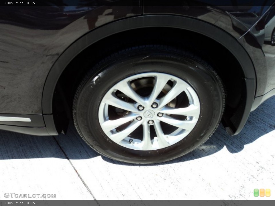 2009 Infiniti FX 35 Wheel and Tire Photo #50552431