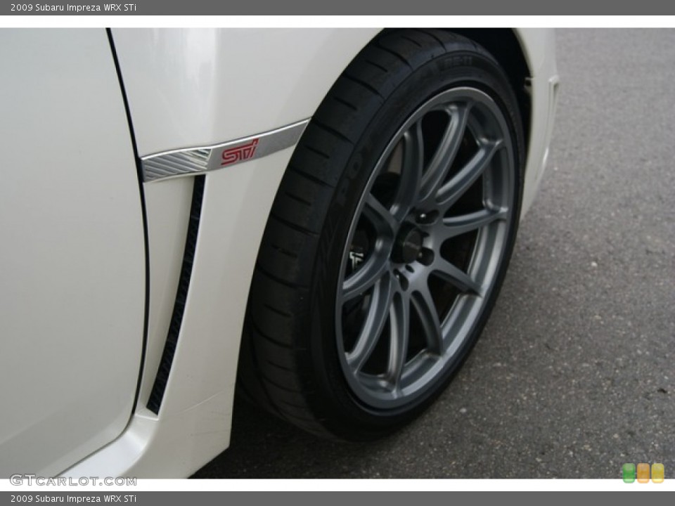 2009 Subaru Impreza WRX STi Wheel and Tire Photo #50555392
