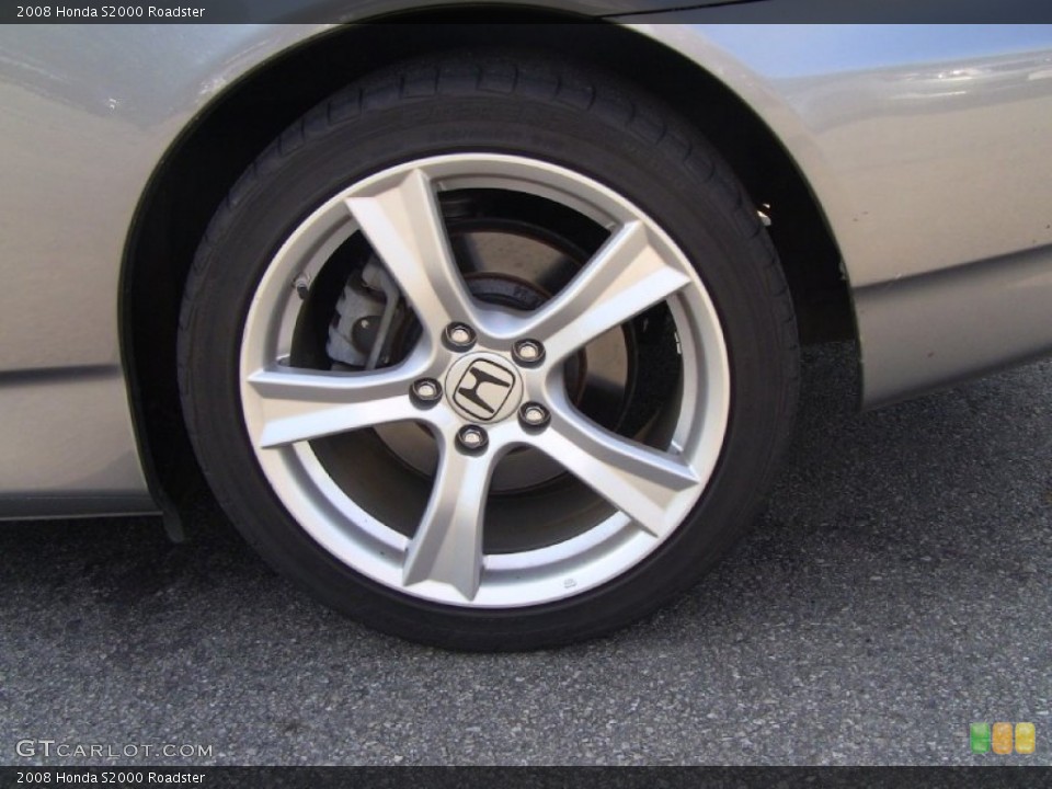2008 Honda S2000 Roadster Wheel and Tire Photo #50555395