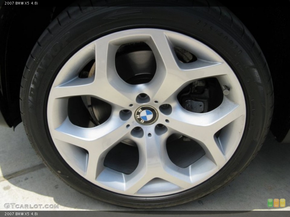 2007 BMW X5 4.8i Wheel and Tire Photo #50557375