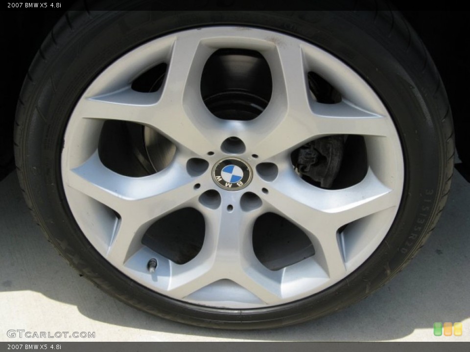 2007 BMW X5 4.8i Wheel and Tire Photo #50557390
