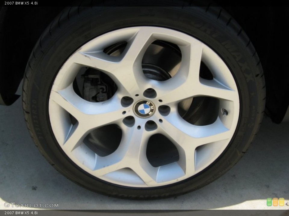 2007 BMW X5 4.8i Wheel and Tire Photo #50557405