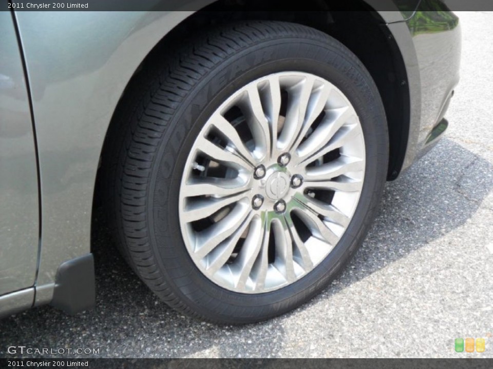 2011 Chrysler 200 Limited Wheel and Tire Photo #50558260