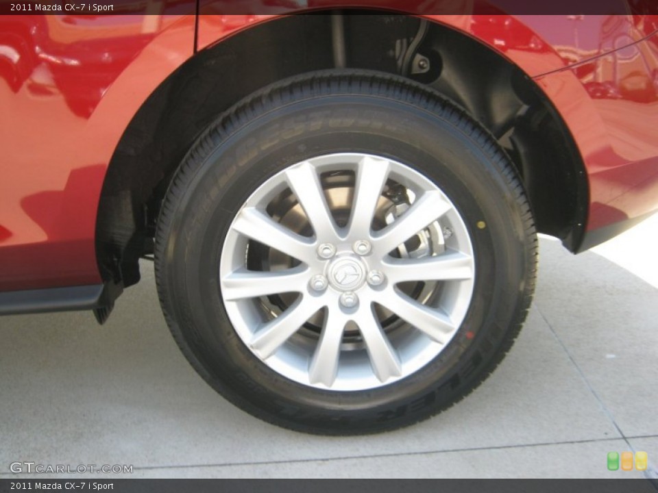 2011 Mazda CX-7 i Sport Wheel and Tire Photo #50562643