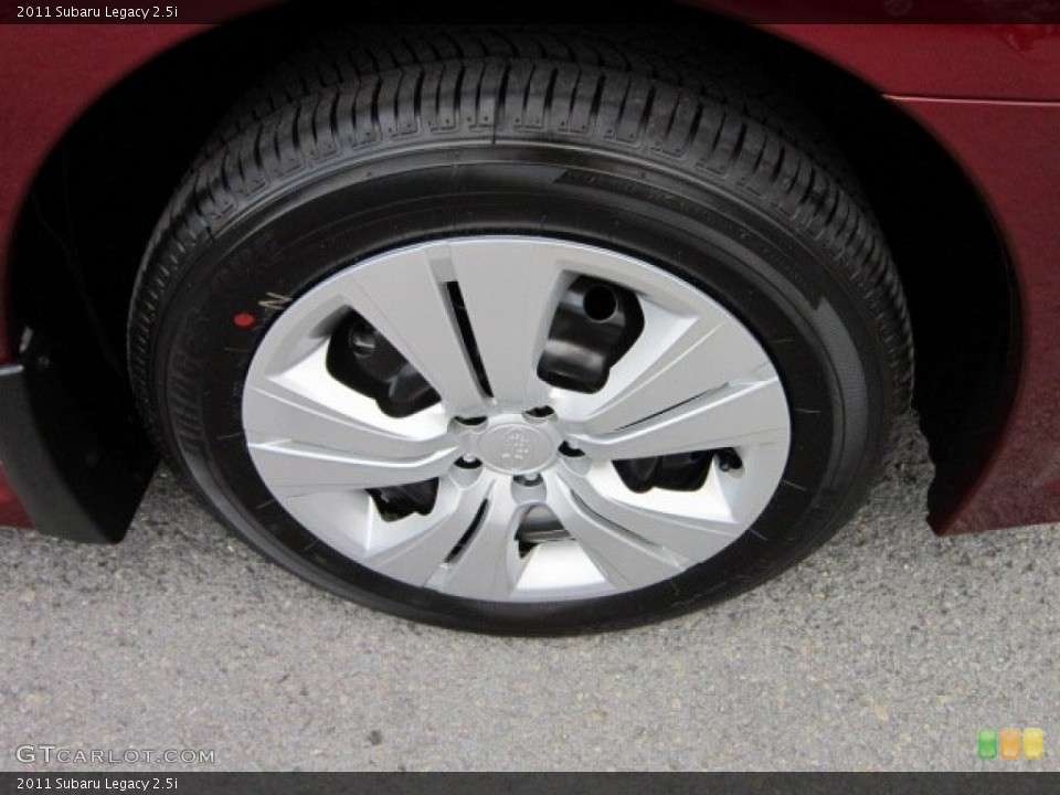 2011 Subaru Legacy 2.5i Wheel and Tire Photo #50564620