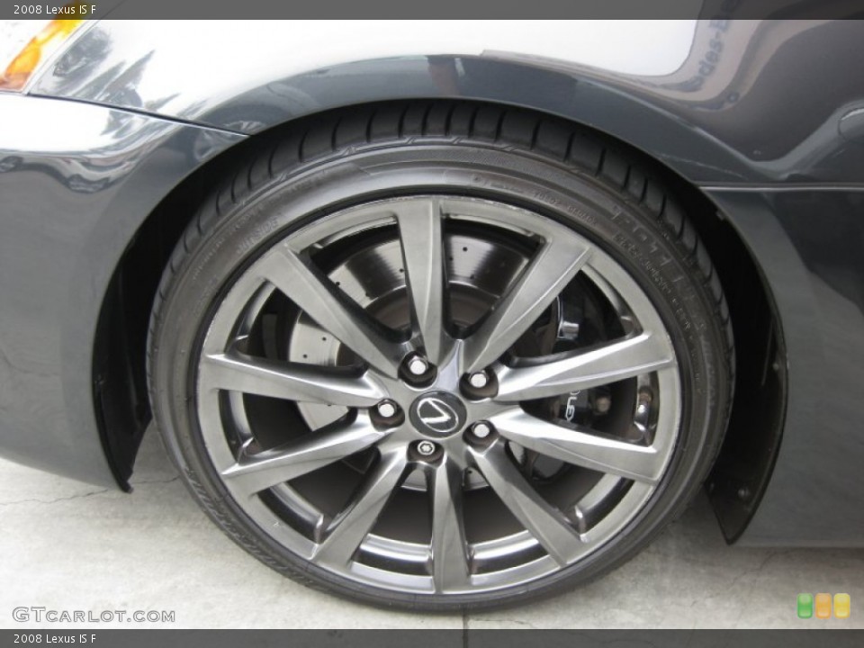 2008 Lexus IS F Wheel and Tire Photo #50566462