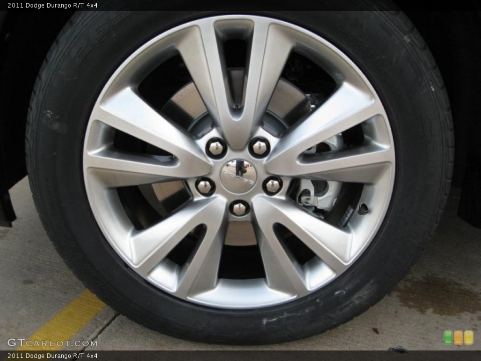 2011 Dodge Durango R/T 4x4 Wheel and Tire Photo #50568964