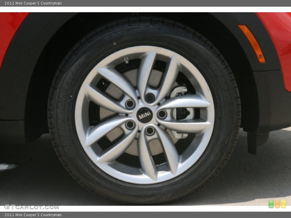 2011 Mini Cooper S Countryman Wheel and Tire Photo #50569669