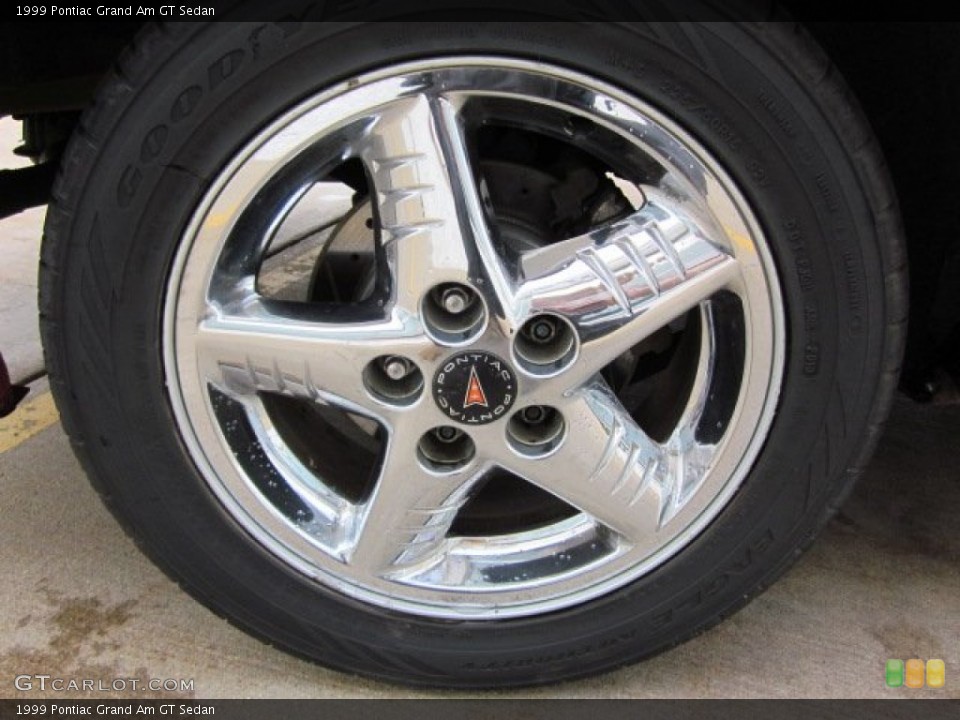1999 Pontiac Grand Am GT Sedan Wheel and Tire Photo #50570362