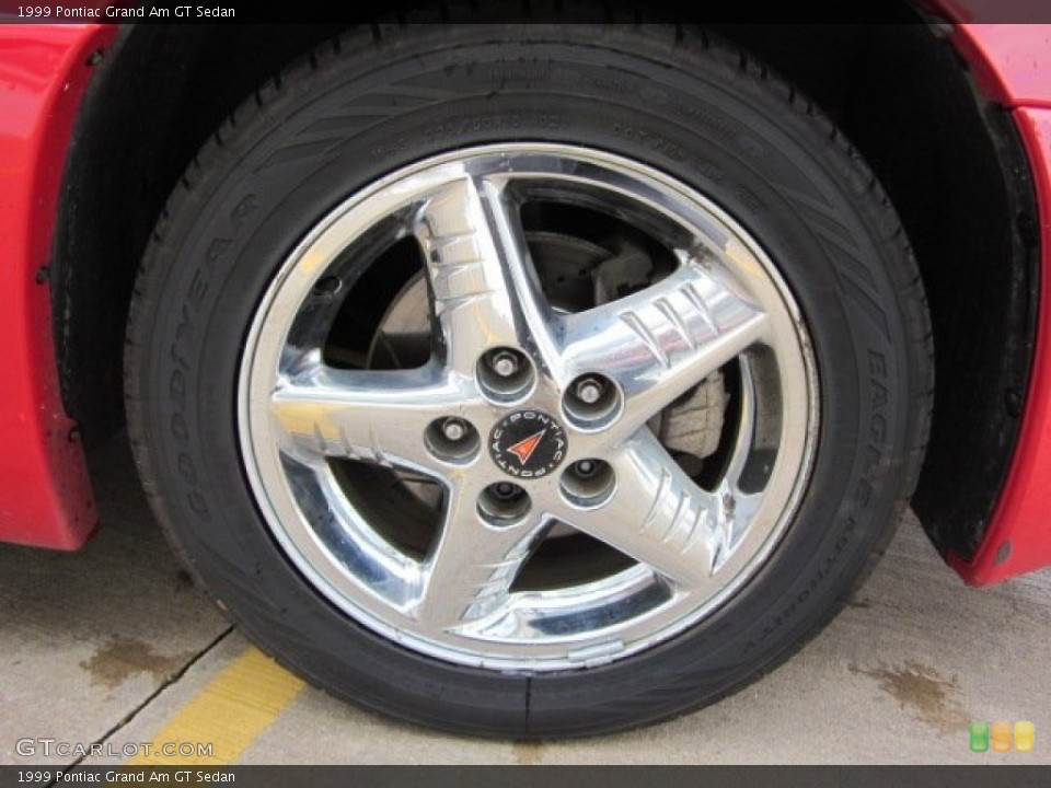 1999 Pontiac Grand Am GT Sedan Wheel and Tire Photo #50570377