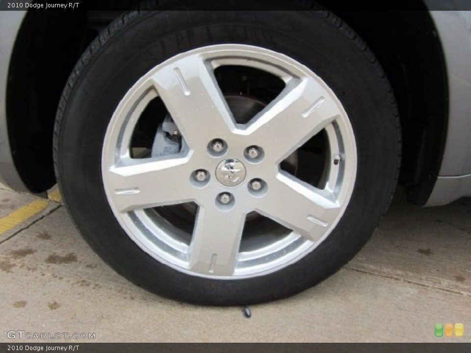 2010 Dodge Journey R/T Wheel and Tire Photo #50572147