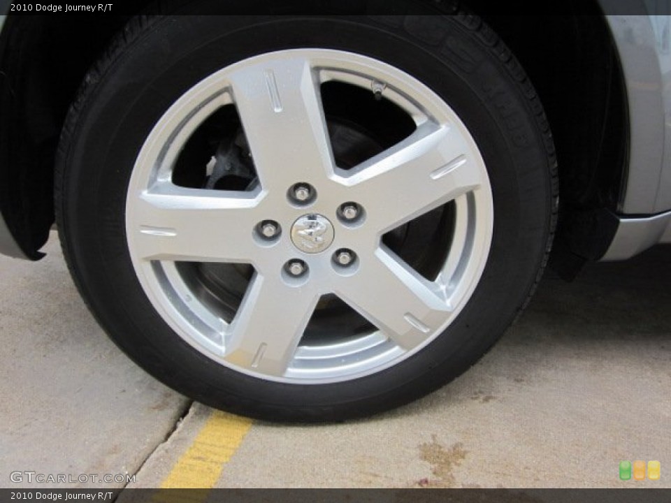 2010 Dodge Journey R/T Wheel and Tire Photo #50572174
