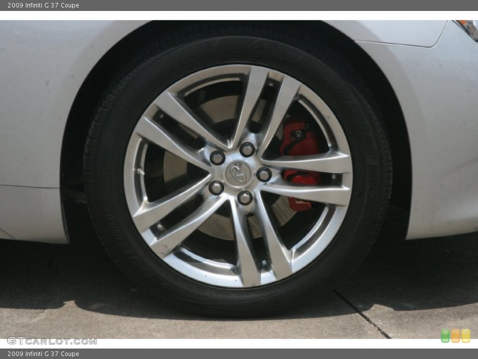 2009 Infiniti G 37 Coupe Wheel and Tire Photo #50573161
