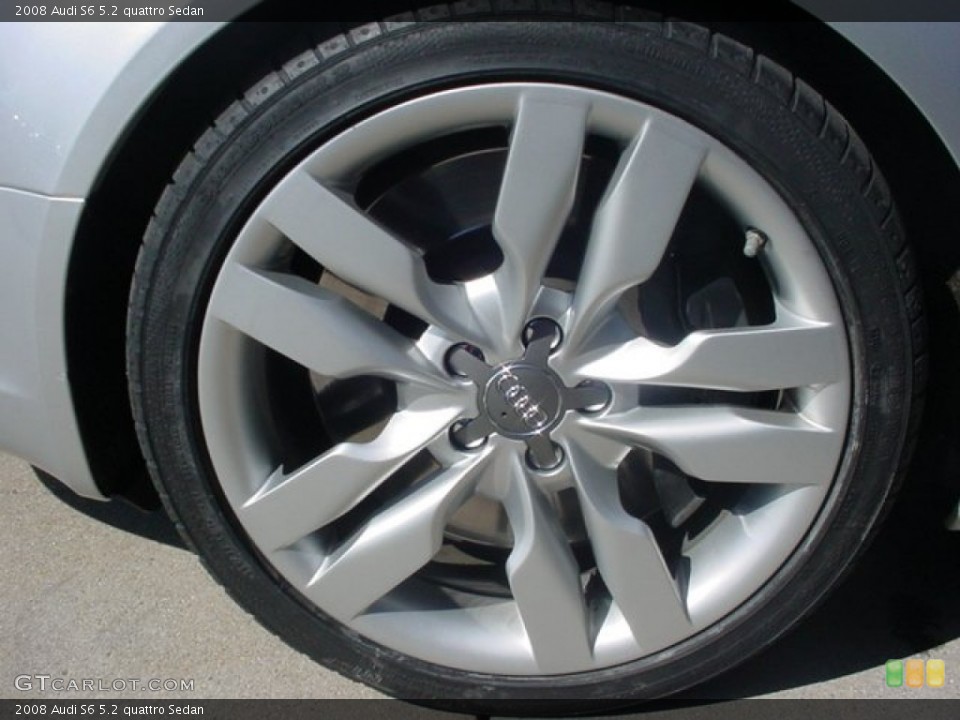 2008 Audi S6 5.2 quattro Sedan Wheel and Tire Photo #50573719