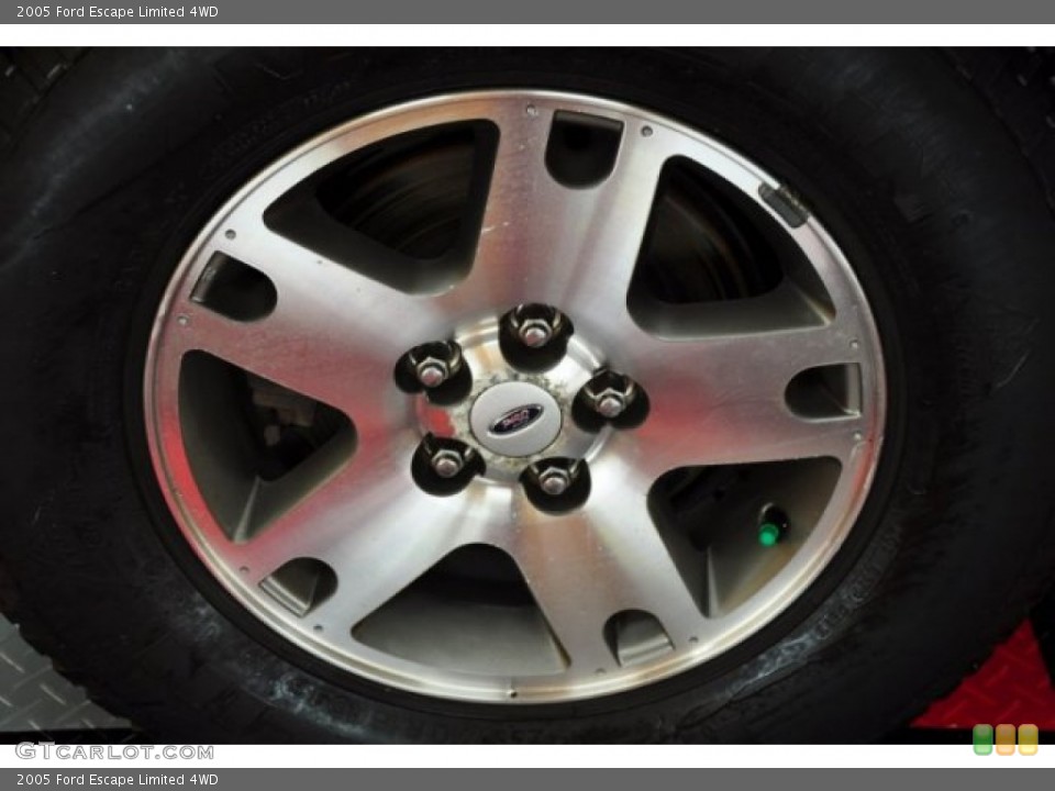 2005 Ford Escape Limited 4WD Wheel and Tire Photo #50578297