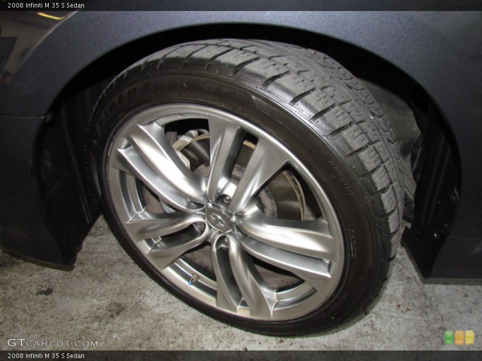 2008 Infiniti M 35 S Sedan Wheel and Tire Photo #50581592