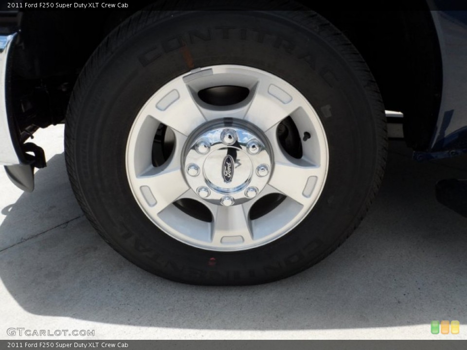 2011 Ford F250 Super Duty XLT Crew Cab Wheel and Tire Photo #50583469