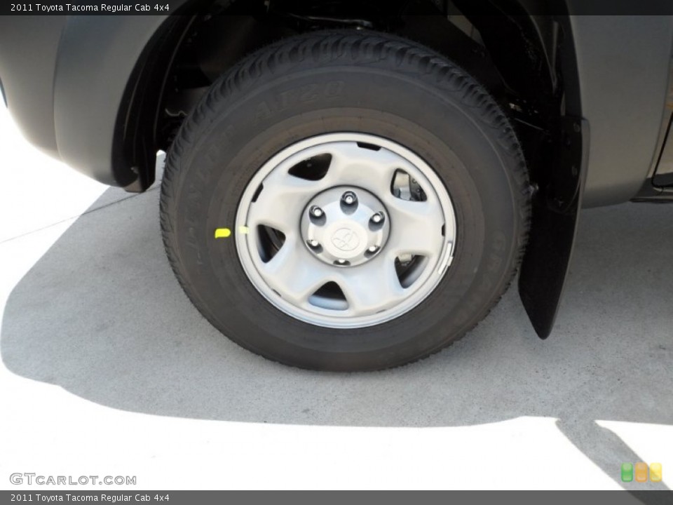 2011 Toyota Tacoma Regular Cab 4x4 Wheel and Tire Photo #50585221