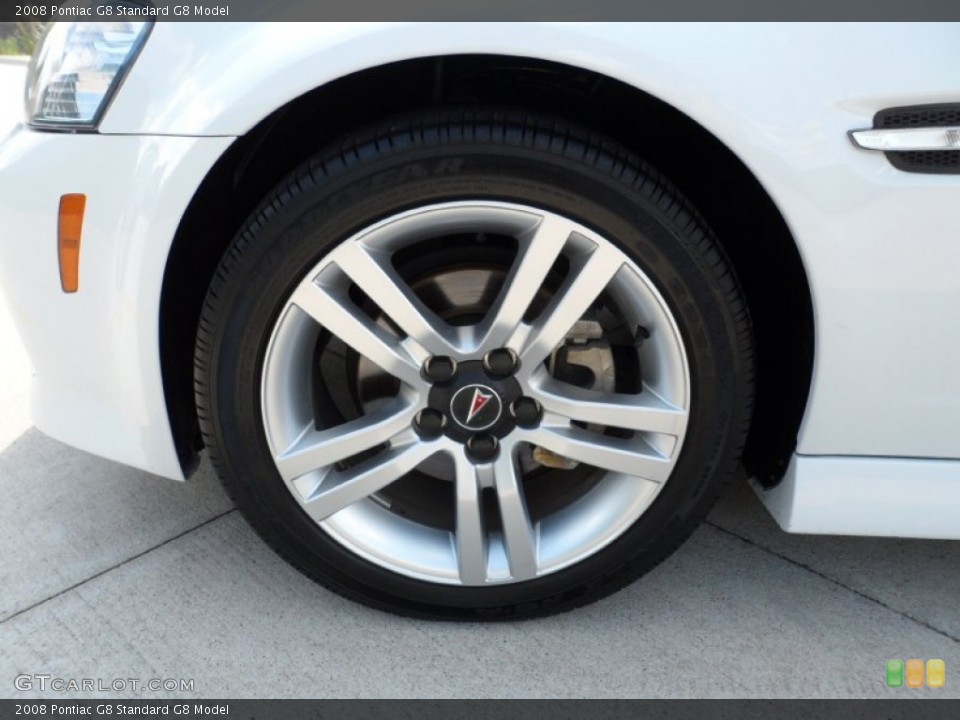 2008 Pontiac G8  Wheel and Tire Photo #50587763