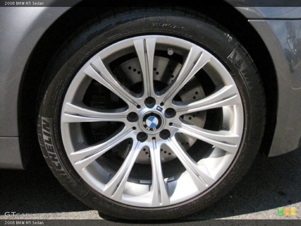 2008 BMW M5 Sedan Wheel and Tire Photo #50590835