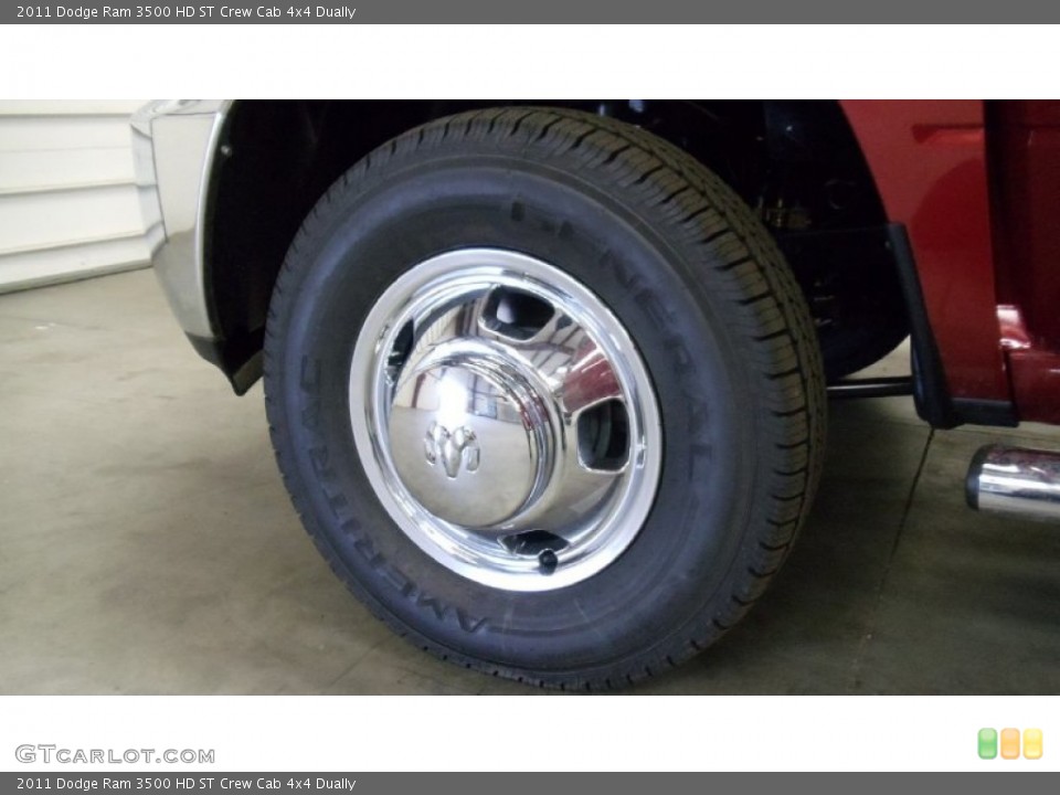 2011 Dodge Ram 3500 HD ST Crew Cab 4x4 Dually Wheel and Tire Photo #50599874