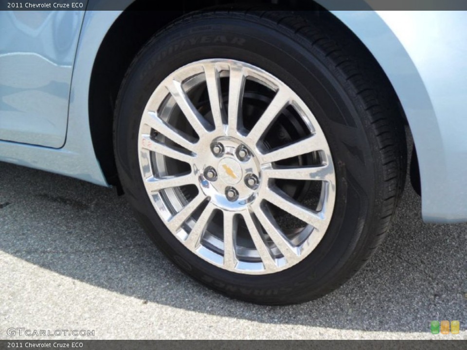 2011 Chevrolet Cruze ECO Wheel and Tire Photo #50607771
