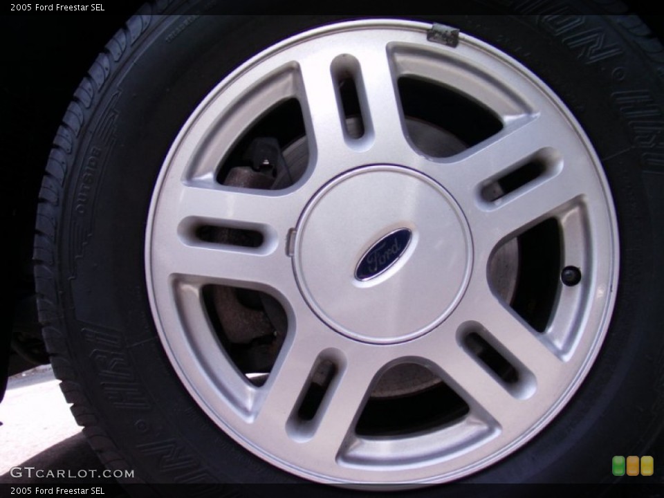 2005 Ford Freestar SEL Wheel and Tire Photo #50608407