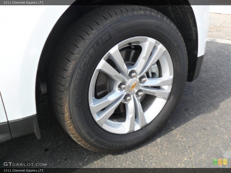 2011 Chevrolet Equinox LTZ Wheel and Tire Photo #50608593
