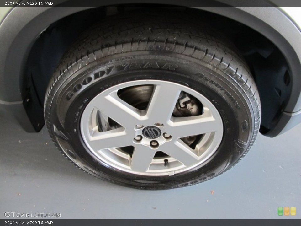 2004 Volvo XC90 T6 AWD Wheel and Tire Photo #50611890