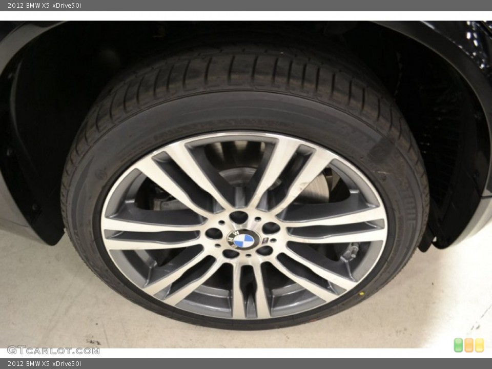 2012 BMW X5 xDrive50i Wheel and Tire Photo #50616282