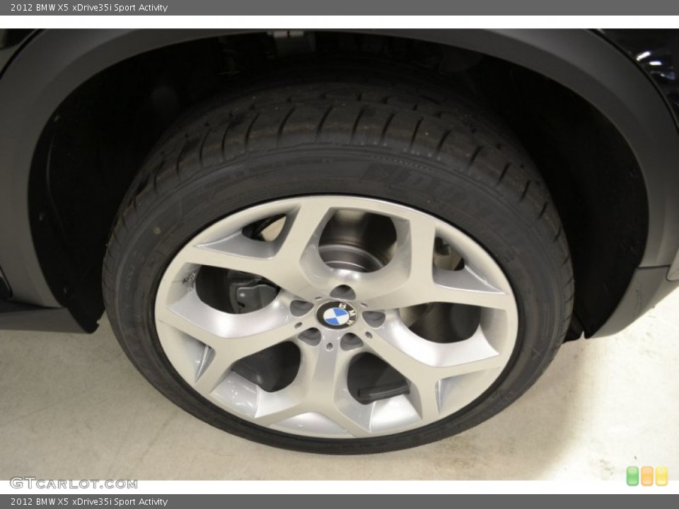 2012 BMW X5 xDrive35i Sport Activity Wheel and Tire Photo #50616606