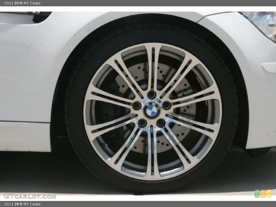 2011 BMW M3 Coupe Wheel and Tire Photo #50618682