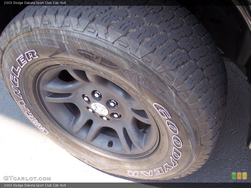 2003 Dodge Dakota Custom Wheel and Tire Photo #50619882