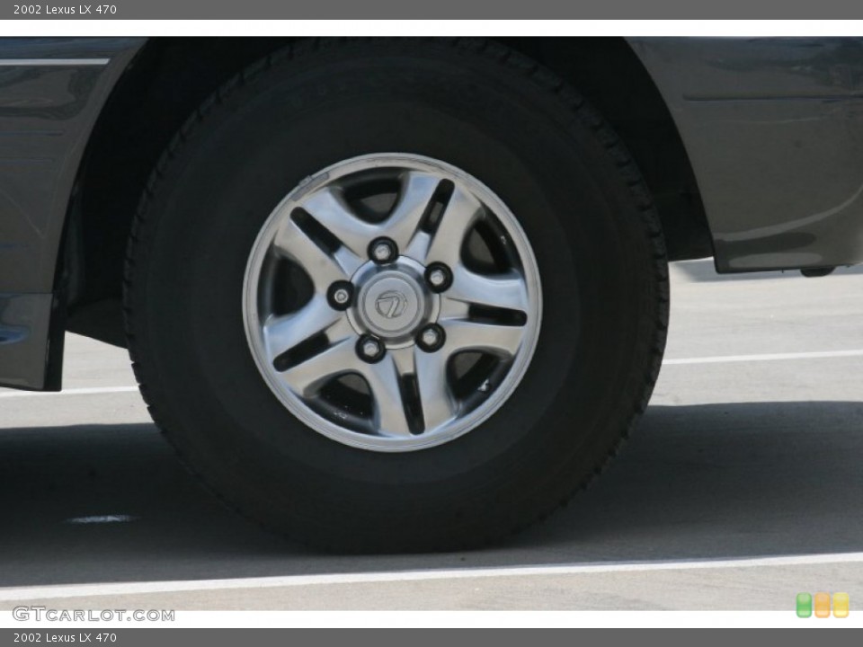 2002 Lexus LX 470 Wheel and Tire Photo #50620443