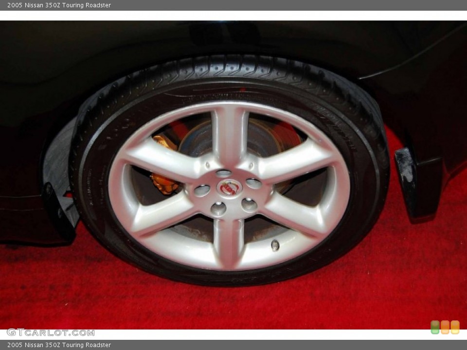 2005 Nissan 350Z Touring Roadster Wheel and Tire Photo #50620776