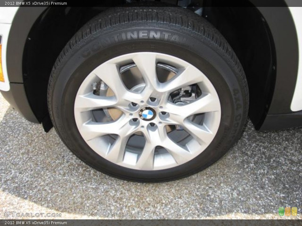 2012 BMW X5 xDrive35i Premium Wheel and Tire Photo #50622153