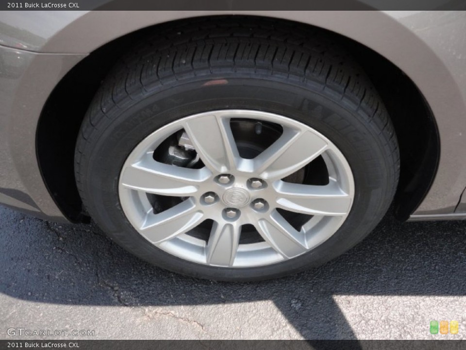 2011 Buick LaCrosse CXL Wheel and Tire Photo #50631819