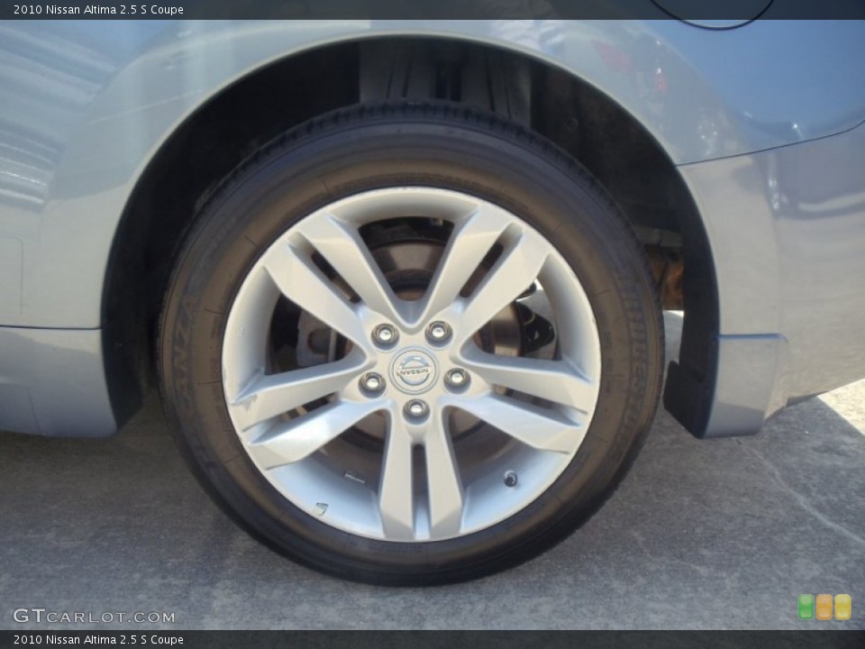 2010 Nissan Altima 2.5 S Coupe Wheel and Tire Photo #50632236