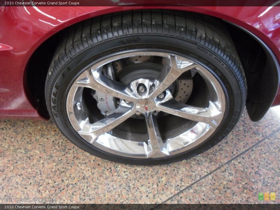 2010 Chevrolet Corvette Grand Sport Coupe Wheel and Tire Photo #50634018