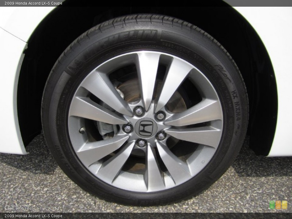 2009 Honda Accord LX-S Coupe Wheel and Tire Photo #50637618