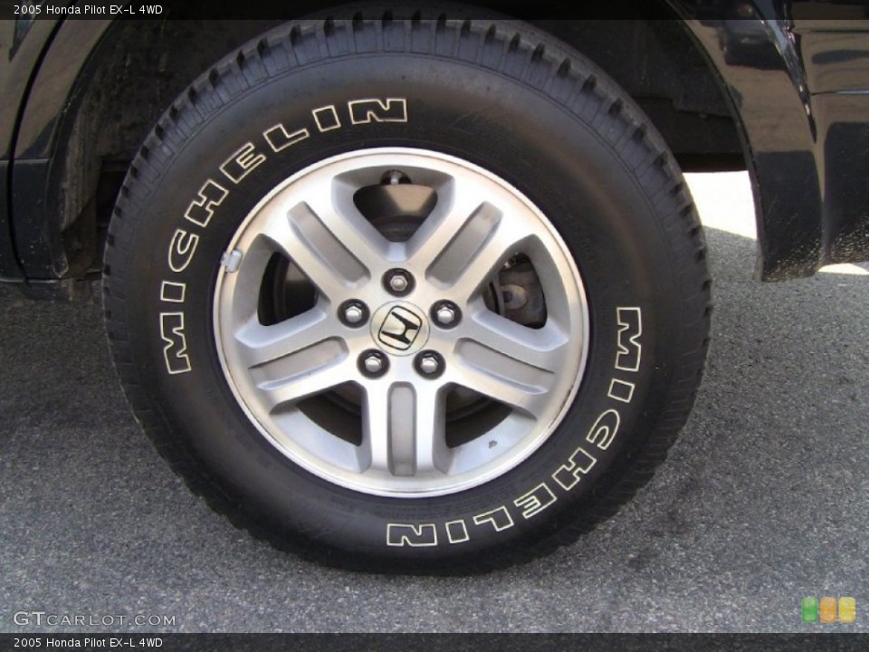2005 Honda Pilot EX-L 4WD Wheel and Tire Photo #50644824