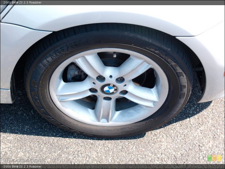 2000 BMW Z3 2.3 Roadster Wheel and Tire Photo #50647056