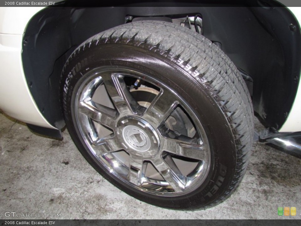 2008 Cadillac Escalade ESV Wheel and Tire Photo #50659586