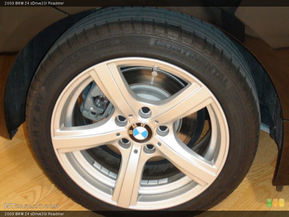 2009 BMW Z4 sDrive30i Roadster Wheel and Tire Photo #50661557