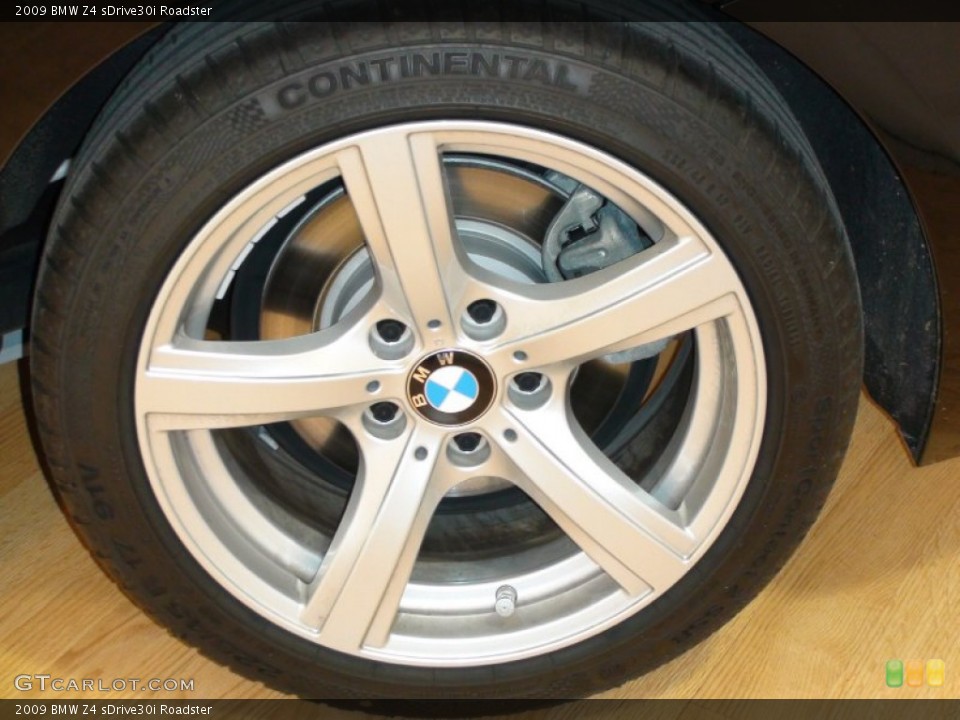 2009 BMW Z4 sDrive30i Roadster Wheel and Tire Photo #50661584