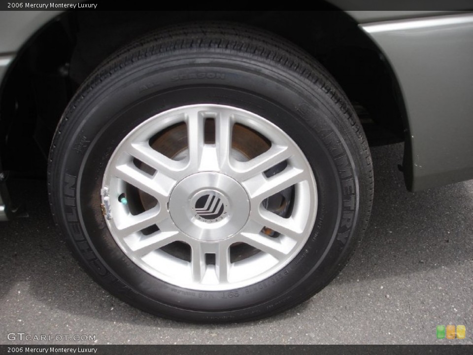 2006 Mercury Monterey Luxury Wheel and Tire Photo #50666480