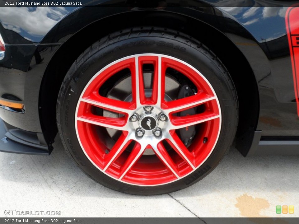 2012 Ford Mustang Boss 302 Laguna Seca Wheel and Tire Photo #50667266